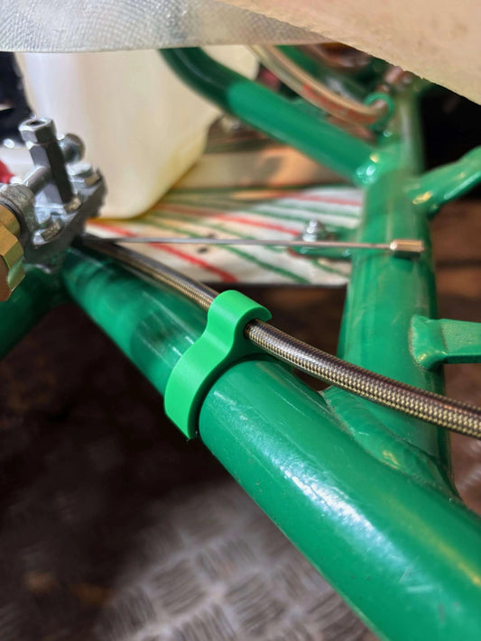 10 Clips de Fixation durite frein châssis 30mm - IKO 3D Shop