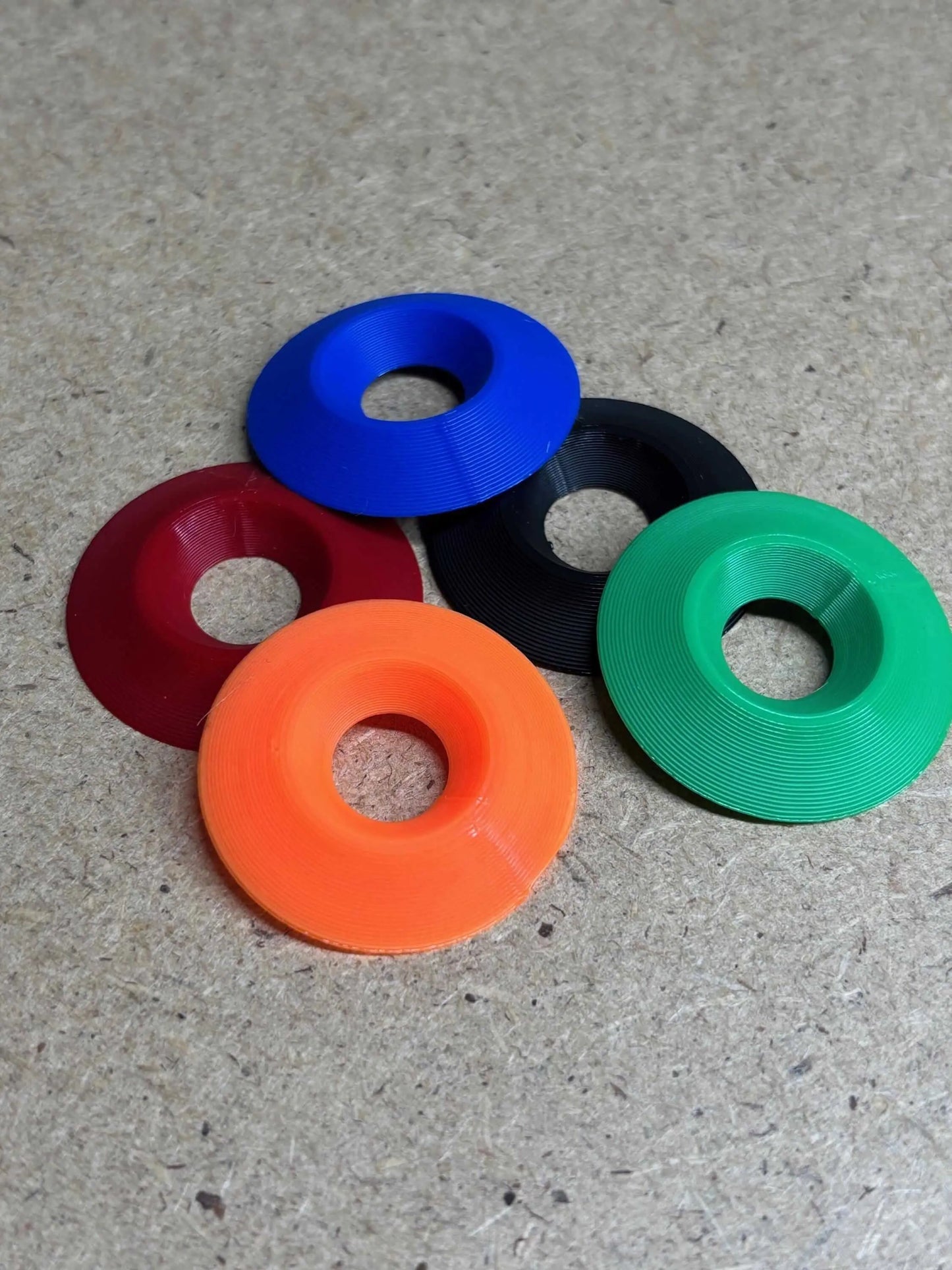 Rondelles M6 coniques karting - IKO 3D Shop