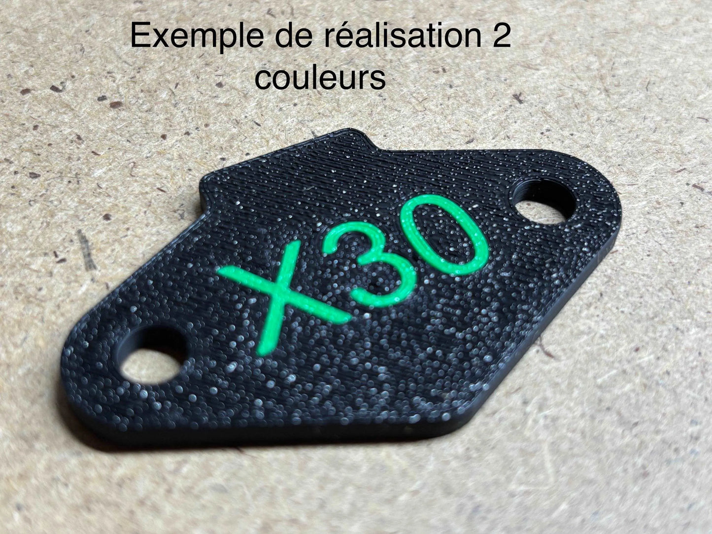 Cache Admission Karting pour moteur X30 personnalisable - IKO 3D Shop