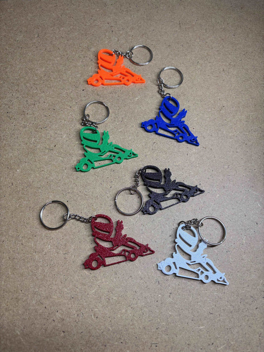 Porte clé Karting / go kart - IKO 3D Shop