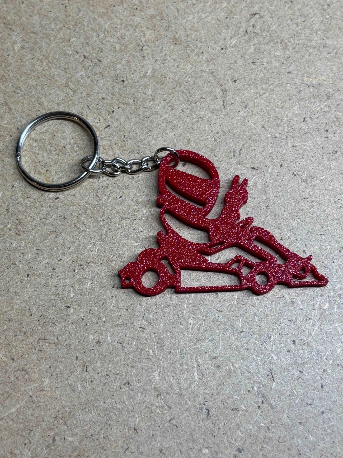 Porte clé Karting / go kart - IKO 3D Shop