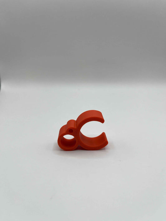 Clips châssis karting pour durite essence + câble RPM X30 / Rotax