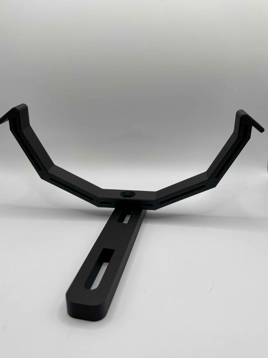 Support boite à air karting X30 et KZ125 avec cale de réhausse