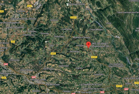 Impression 3D locale à Morestel : pourquoi faire appel à un pro de proximité ? - IKO 3D Shop