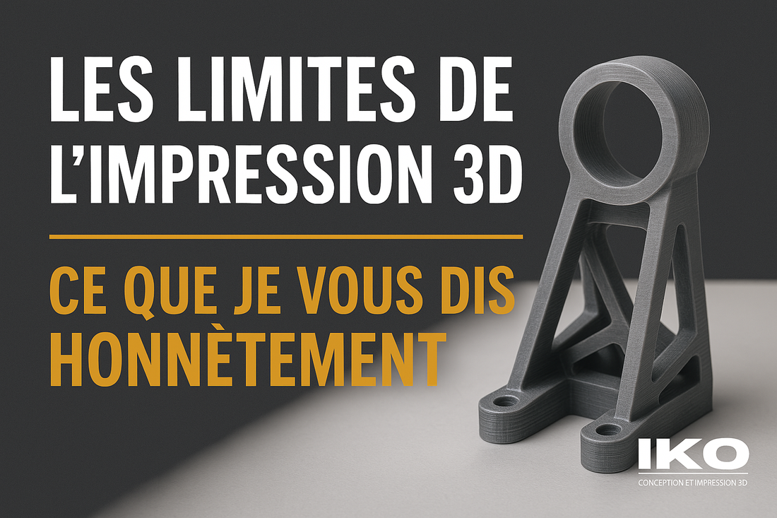 Les limites de l’impression 3D : ce que je vous dis honnêtement
