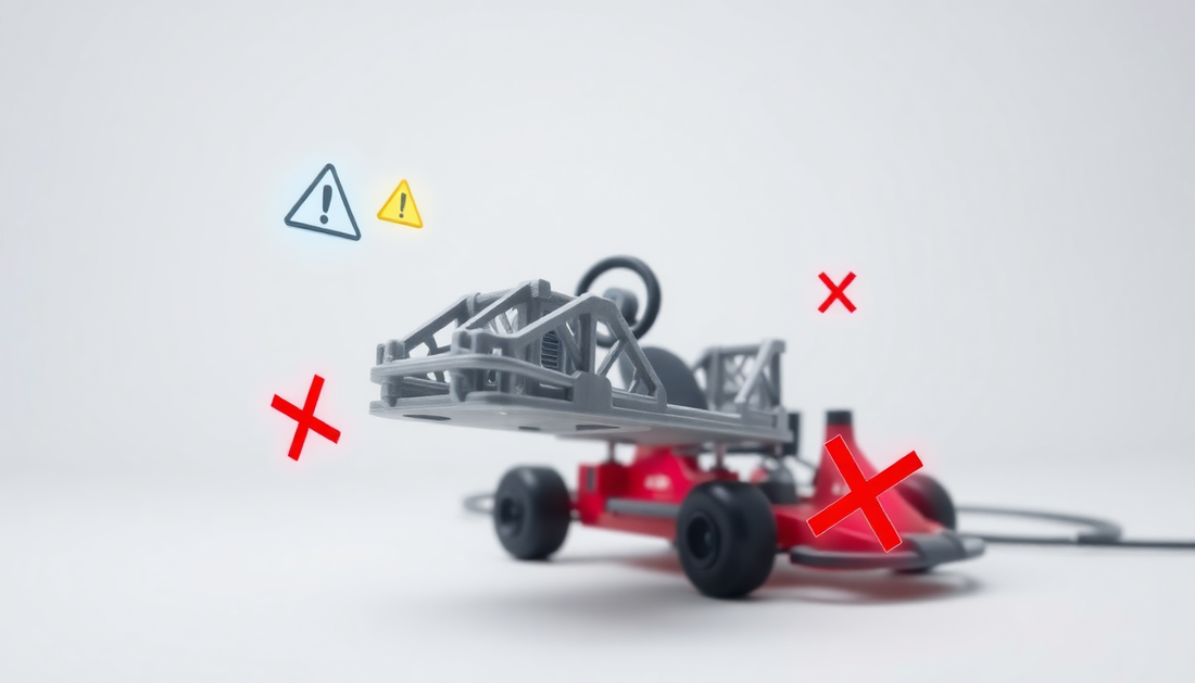 Les erreurs courantes à éviter lors de l'achat de pièces de karting imprimées en 3D - IKO 3D Shop