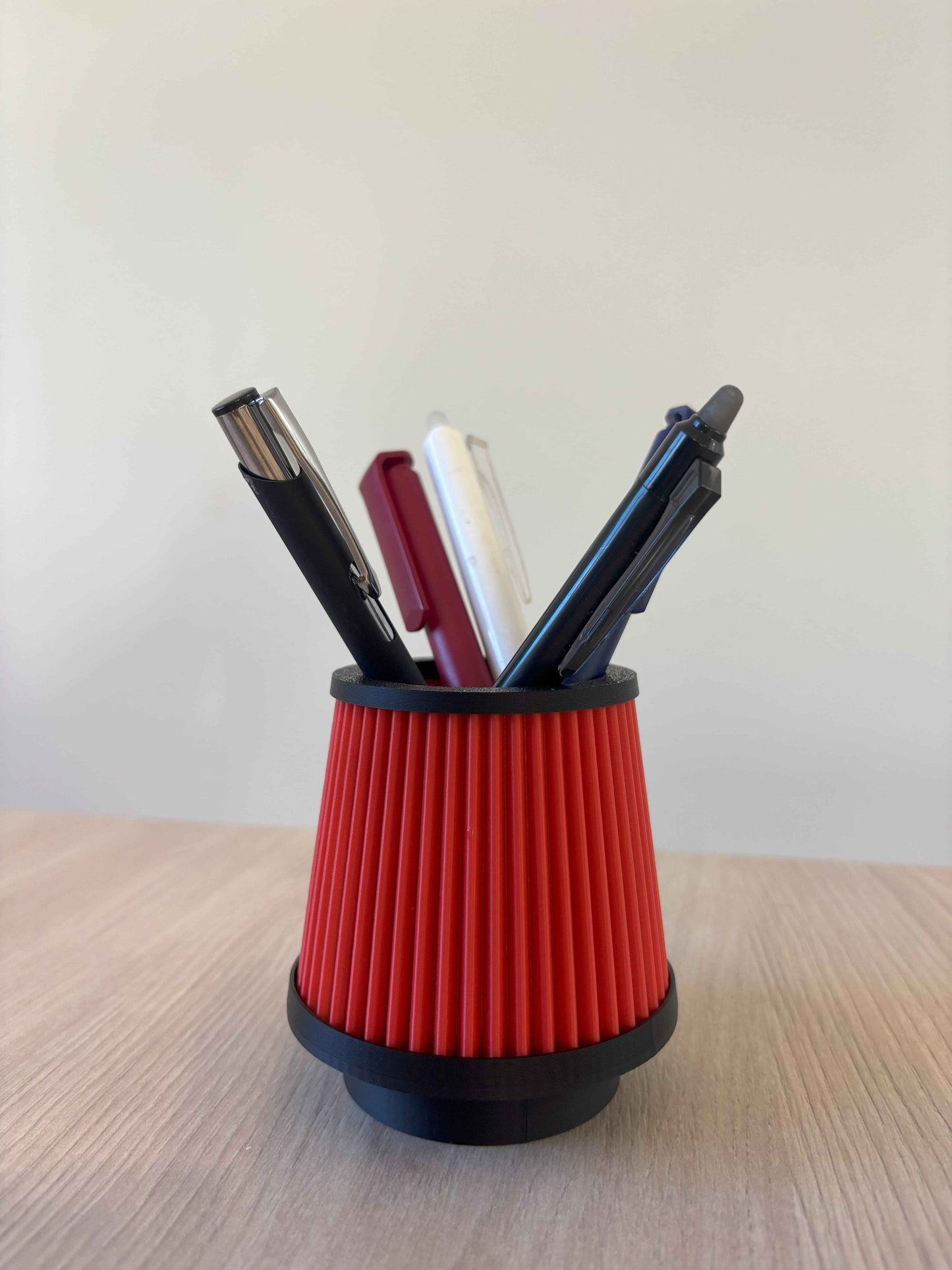 Pot à Crayons Filtre à Air Racing - Déco Bureau Sport Auto